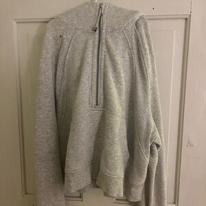 Lulu Cropped Scuba Hoodie